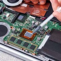 Чистка ноутбука от пыли (вариант №2)